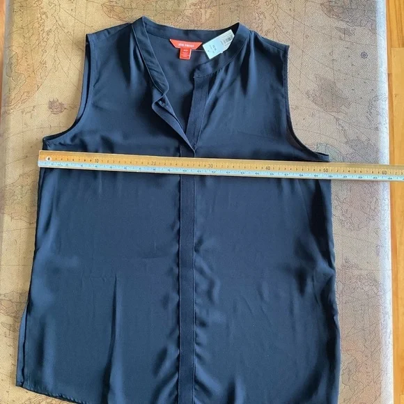 Joe Fresh NWT Black Sleeveless Blouse - Picture 3 of 6